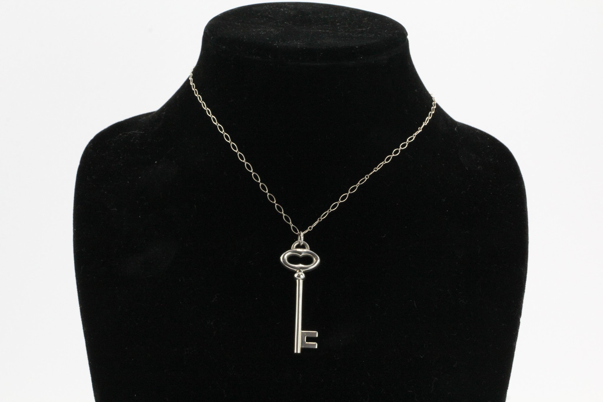 Tiffany & Co. Large Key Necklace in Sterling Silver