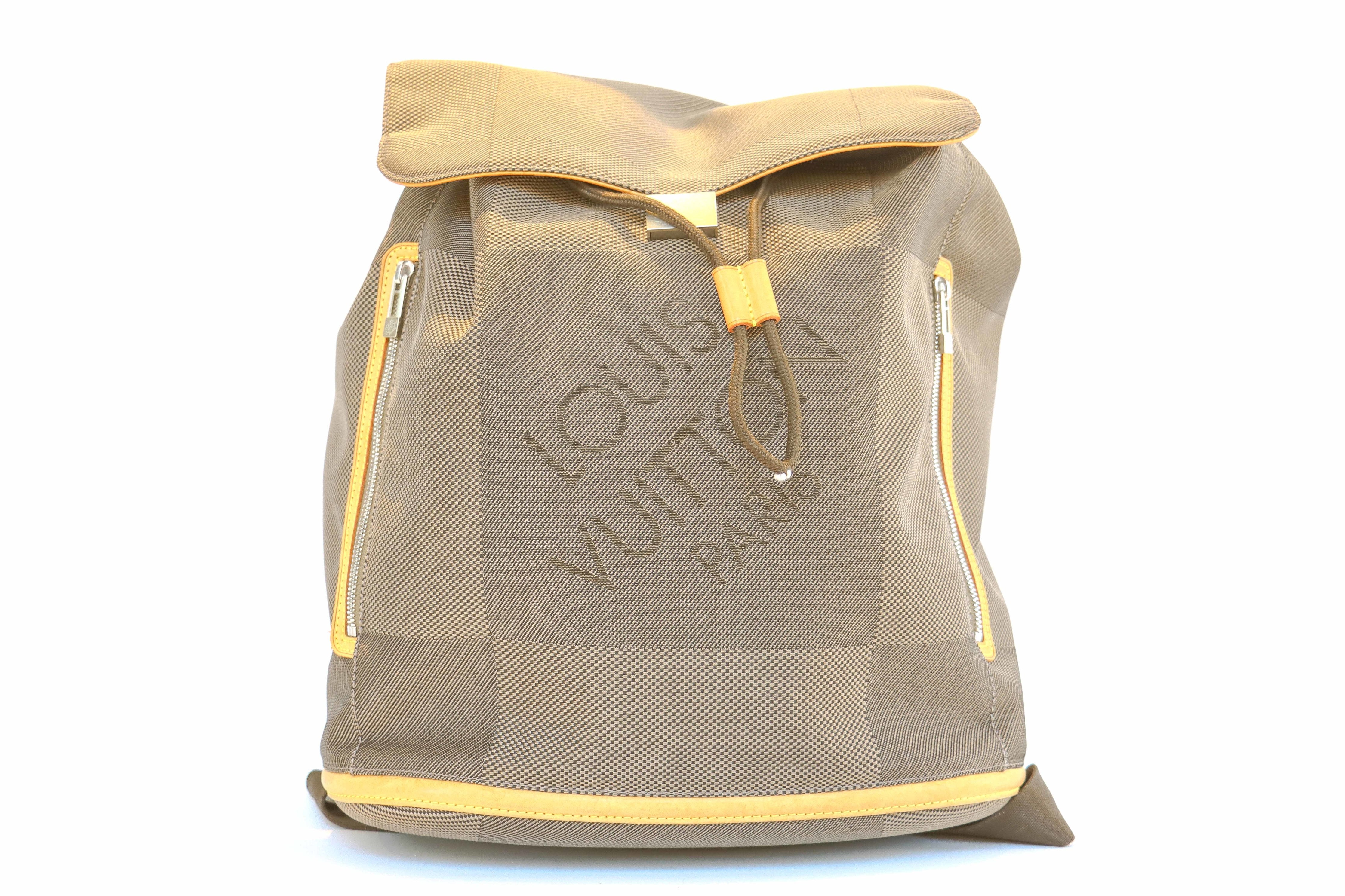Louis Vuitton Damier Geant Pionnier Backpack - Black Backpacks