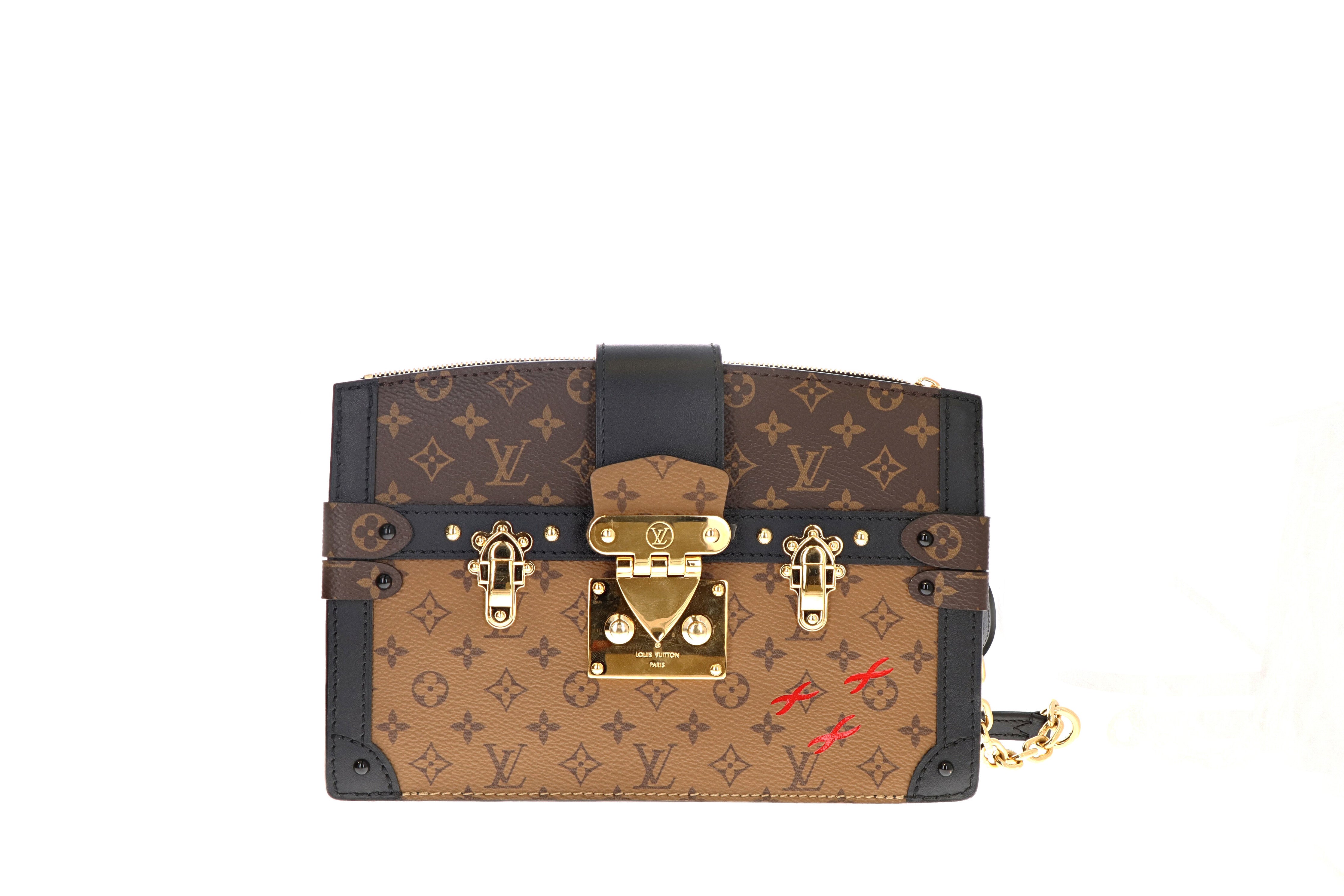 Louis Vuitton Reverse Monogram Trunk Clutch - Brown Crossbody Bags
