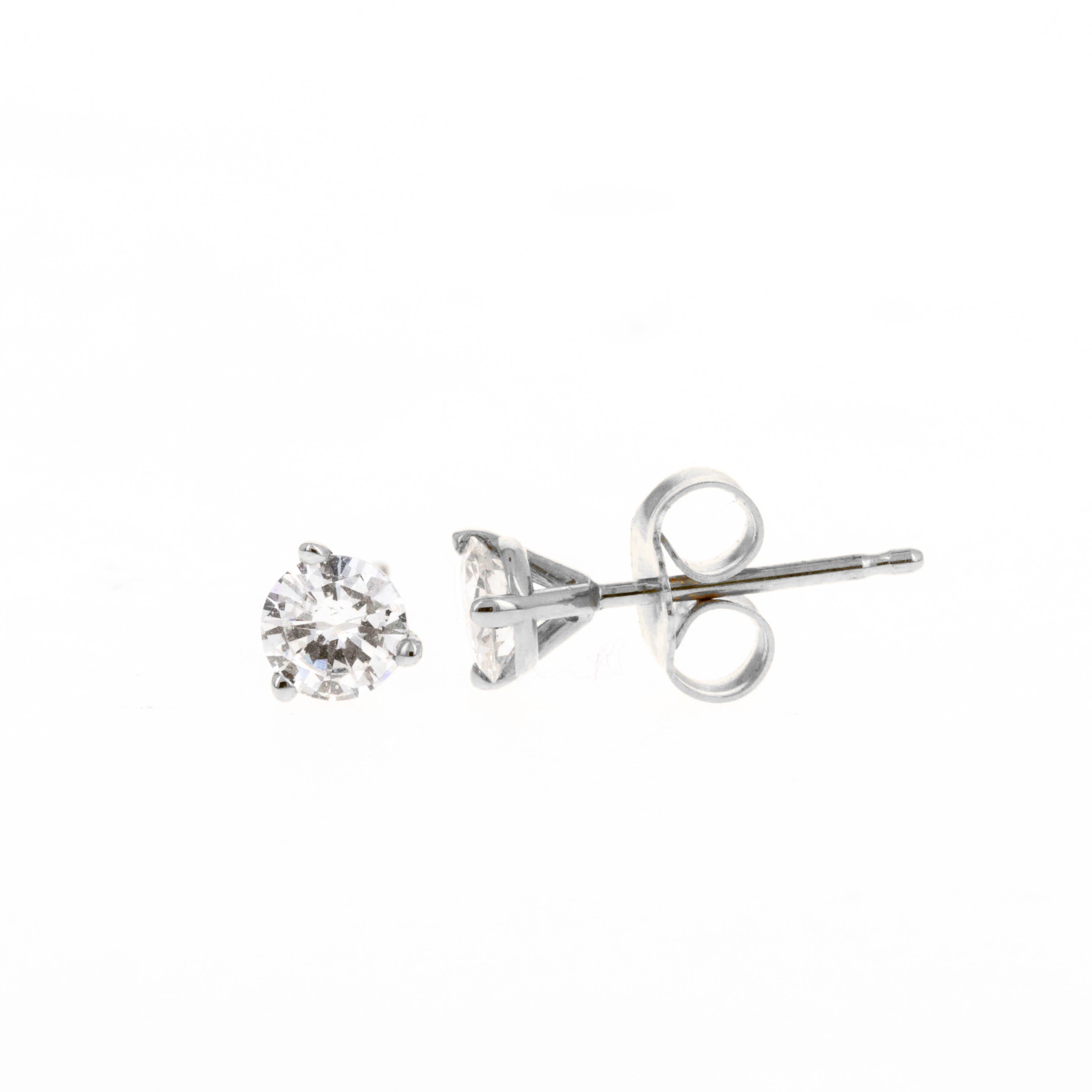 Fine Jewelry Earrings : 1/5 Carat Diamond Round Brilliant Stud Earrings –  Joyce's Fine Jewelry