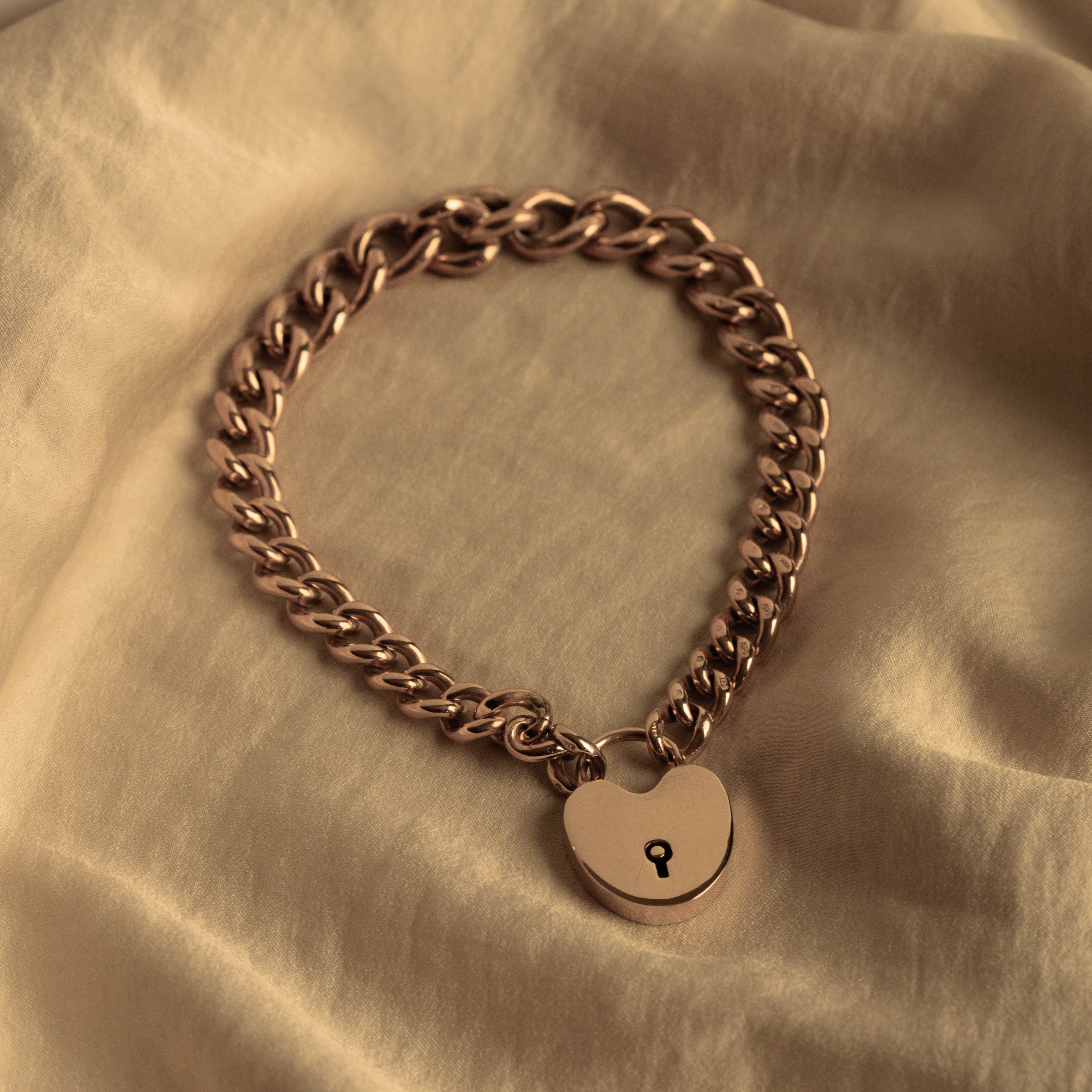 9k rose clearance gold bracelet