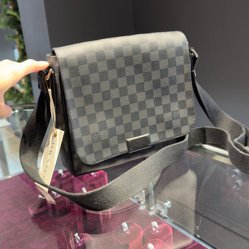 Louis Vuitton Damier Graphite District Bag PM - Queen May