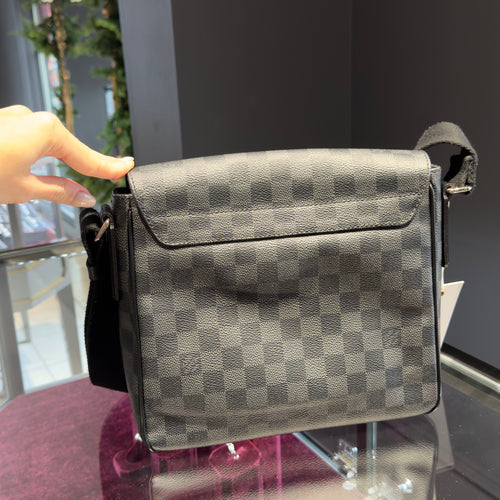 Louis Vuitton Damier Graphite District Bag PM - Queen May