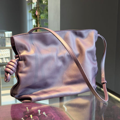 Loewe Purple Flamenco Bag - Queen May