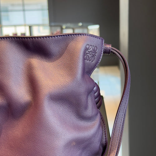 Loewe Purple Flamenco Bag - Queen May