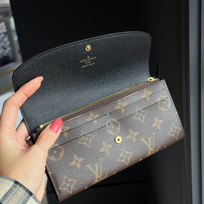 Louis Vuitton Emilie Wallet Monogram Reverse