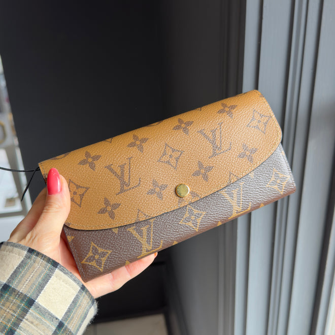 Louis Vuitton Emilie Wallet Monogram Reverse