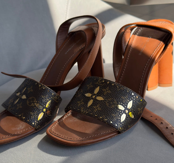 Louis Vuitton Monogram Sandals - Queen May