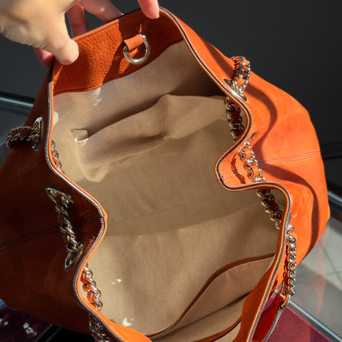 Gucci Soho Rust Suede Bag - Queen May