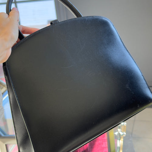 Hermes Dalvy Bag Box Calf 30 Black - Queen May