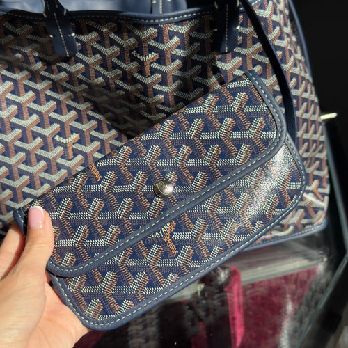 Goyard Anjou GM Navy - Queen May