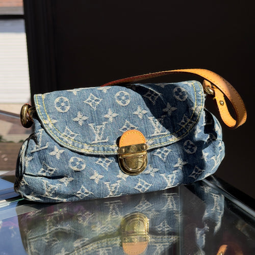 Louis Vuitton Denim Pleaty - Queen May