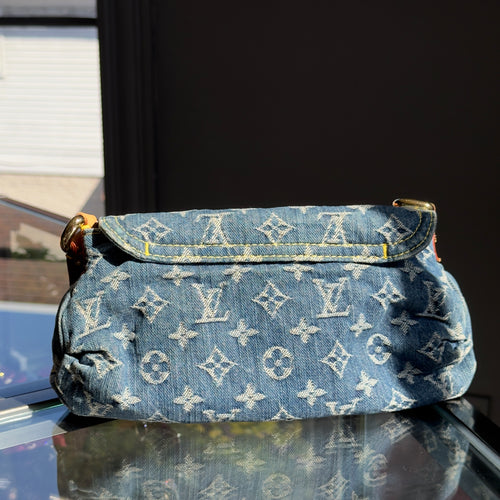 Louis Vuitton Denim Pleaty - Queen May