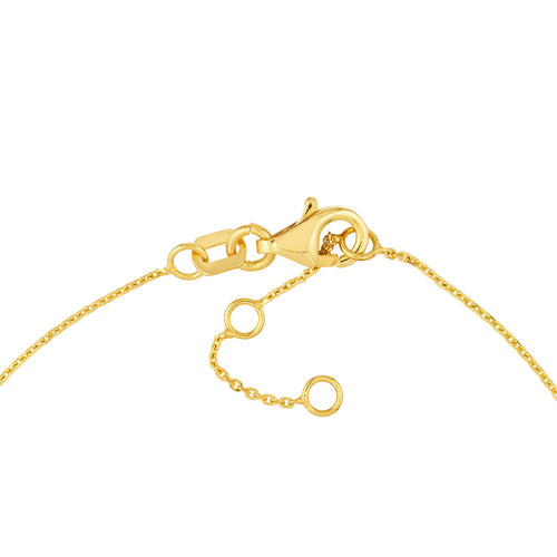 14K Yellow Gold  "Mama" Bracelet - Queen May