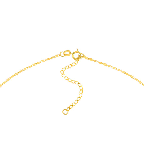 14K Yellow Gold 1.45mm Long Anchor Chain - Queen May