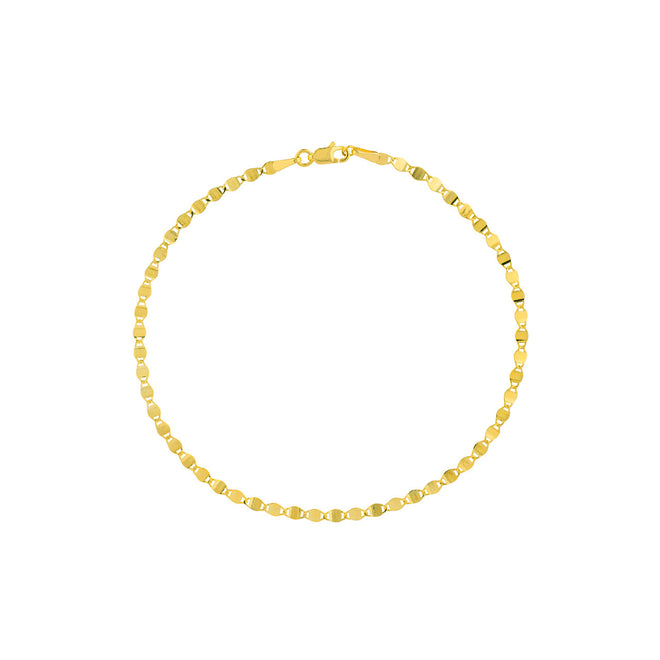 14K Gold Valentina Chain Bracelet - Queen May