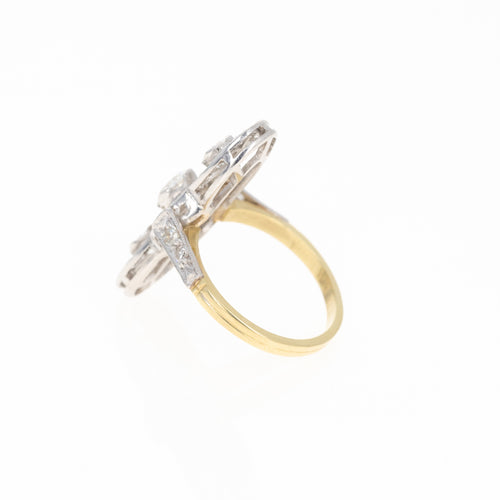 Art Deco 1.75 Carat Old European Diamond Ring - Queen May