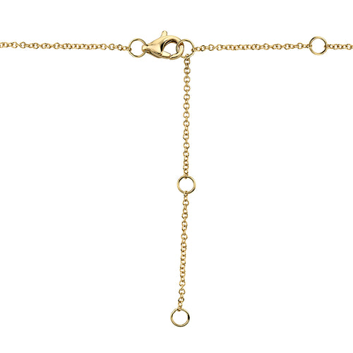 14K Gold Diamond Baguette Cross Pendant Necklace – QUEEN MAY