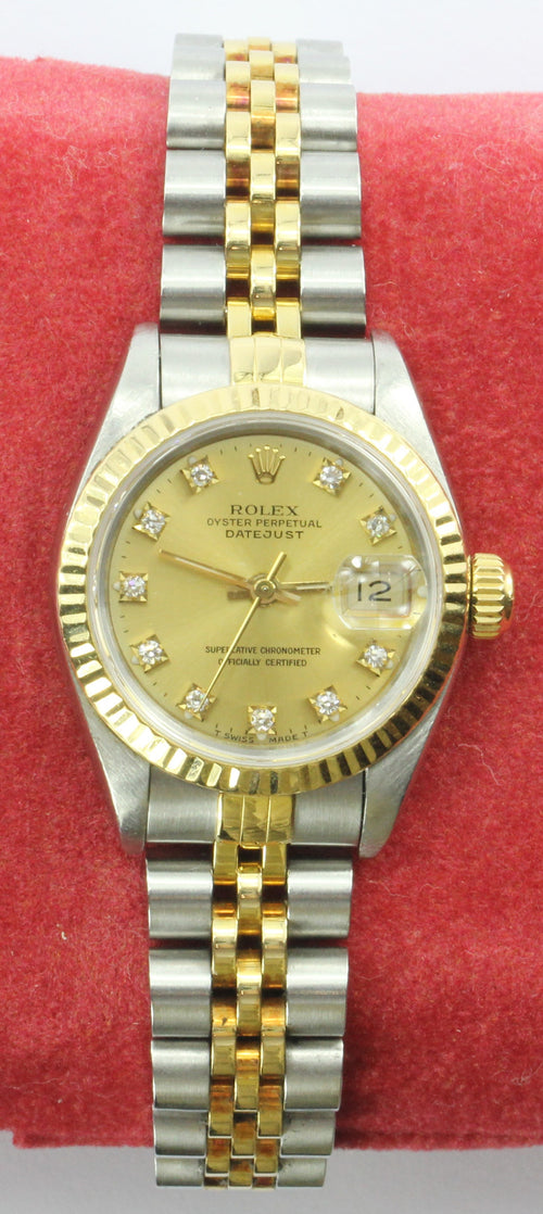 Rolex Oyster Perpetual 67193 Datejust Wrist Watch for Women - Queen May