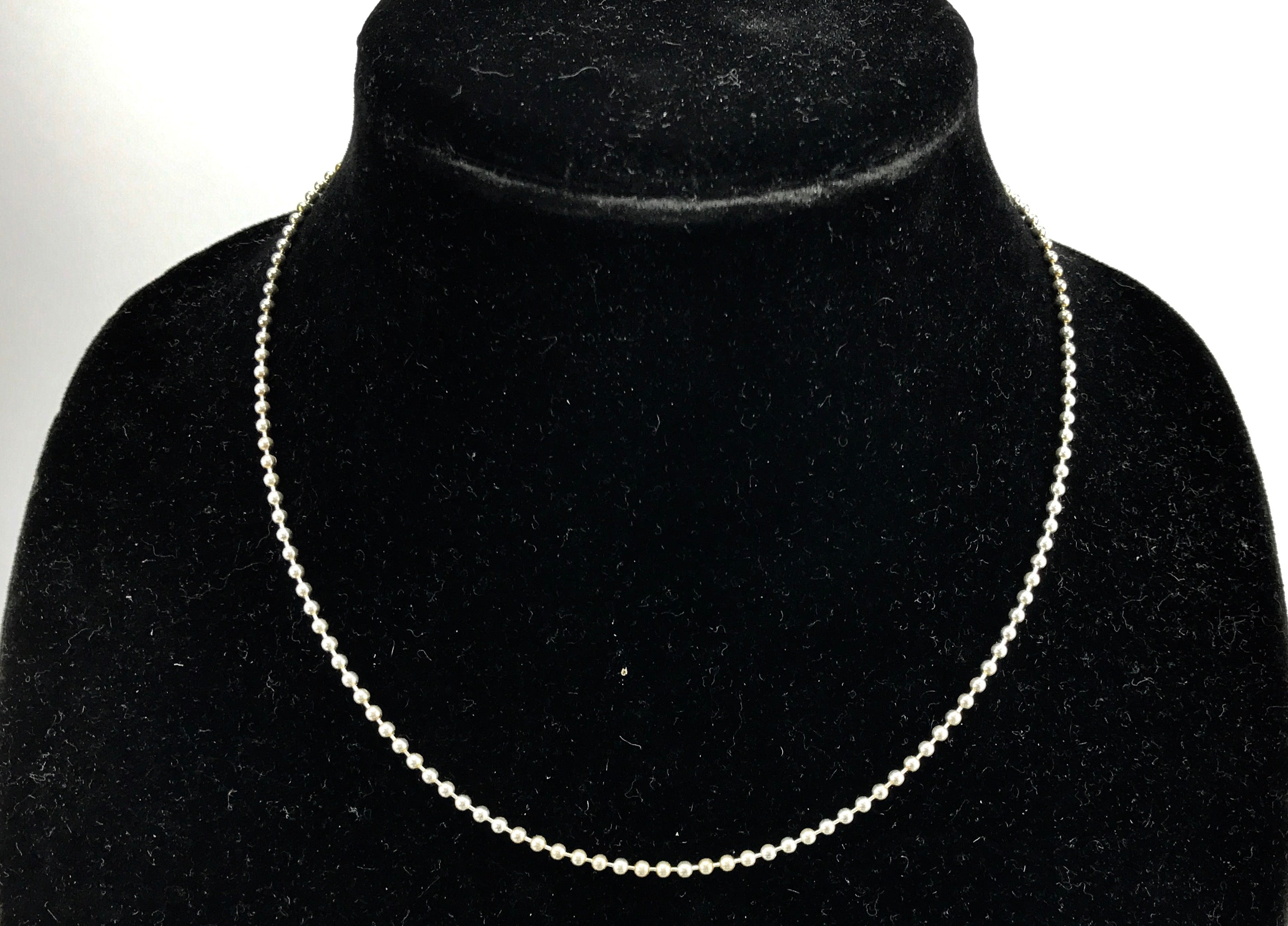 Tiffany ball 2024 chain necklace