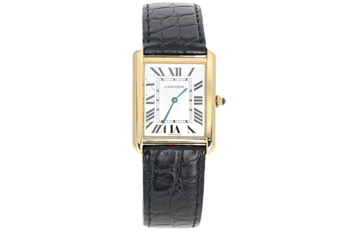 18K Yellow Gold Cartier Tank Solo - Queen May