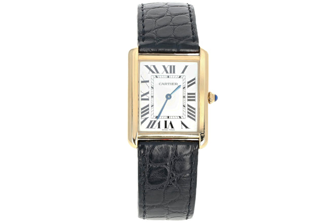 18K Yellow Gold Cartier Tank Solo - Queen May