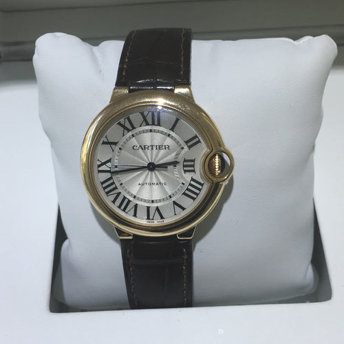 Cartier Ballon Bleu 18K Rose Gold 36mm Watch - Queen May
