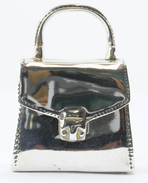 Tiffany & Co Sterling Silver Handbag Purse Pill Box Charm – QUEEN MAY
