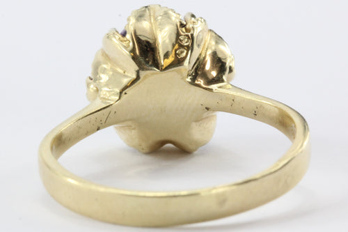 Vintage 14K Gold 3.25 Carat Amethyst Ring - Queen May