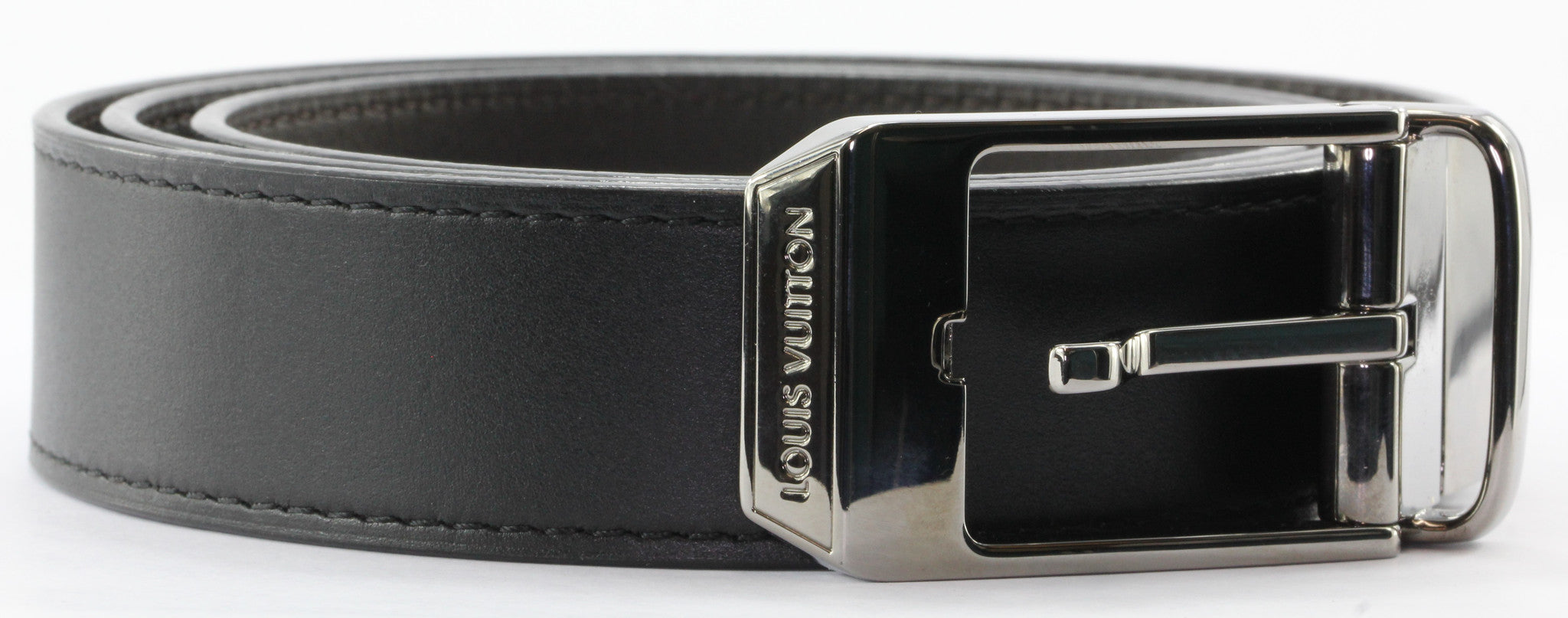 Shop Louis Vuitton Men's Silver Belts