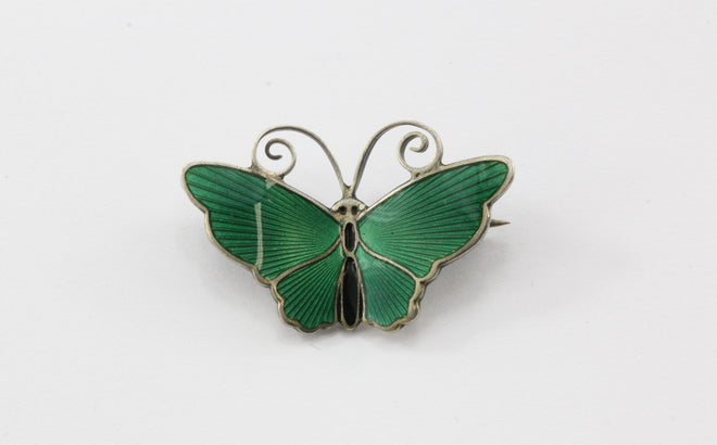 Butterfly Art-Deco Chanel Brooch