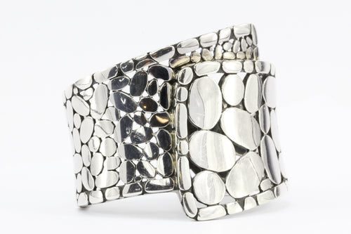 John Hardy Sterling Silver Kali Cuff with Pouch - Queen May