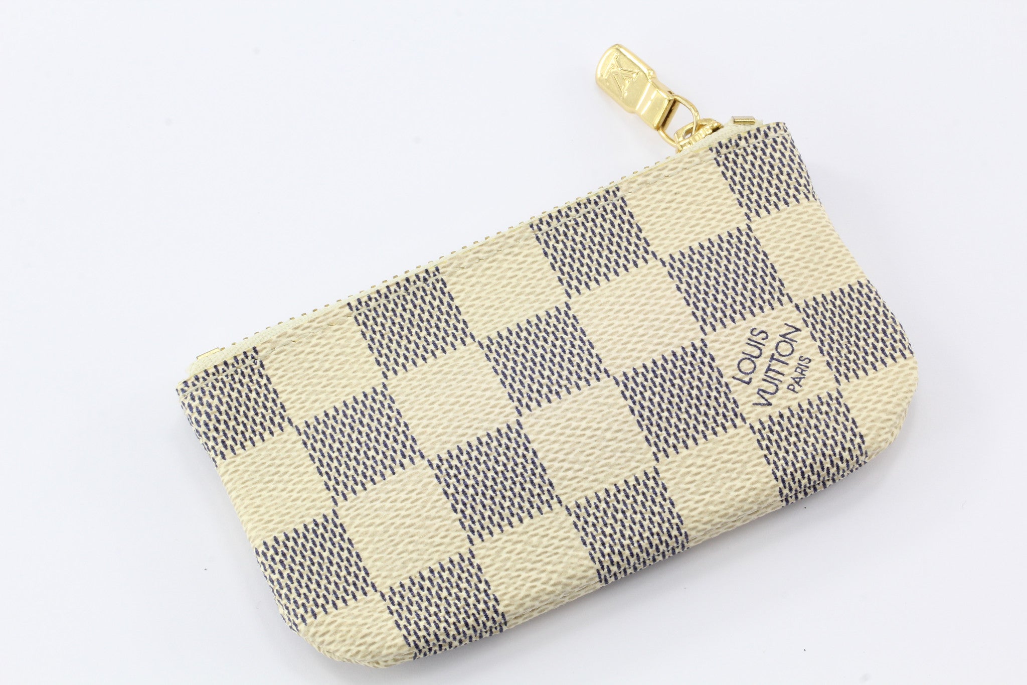 Limited Edition Louis Vuitton Damier Azur Complice Trunks and Bags Key Pouch