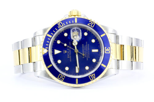 Rolex Submariner 16613 Two Tone Oyster - Queen May