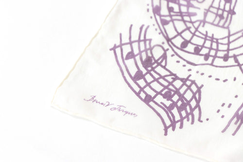 Hermes Chiffon Musique Mousseline Scarf - Queen May