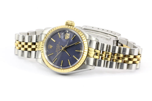 Rolex Ladies Datejust 6917 Stainless Steel & 14K Yellow Gold - Queen May