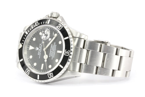 Rolex Submariner Stainless Steel Model 16610 Circa 2005 - Queen May
