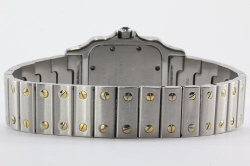 Cartier 18K Gold & Stainless Steel Santos 1566 Swiss Watch - Queen May