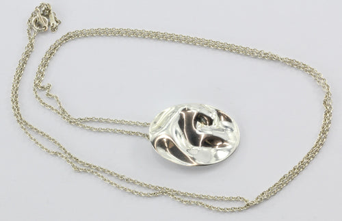 Tiffany & Co Sterling Silver Elsa Peretti Large Leo Zodiac Necklace Pendant - Queen May