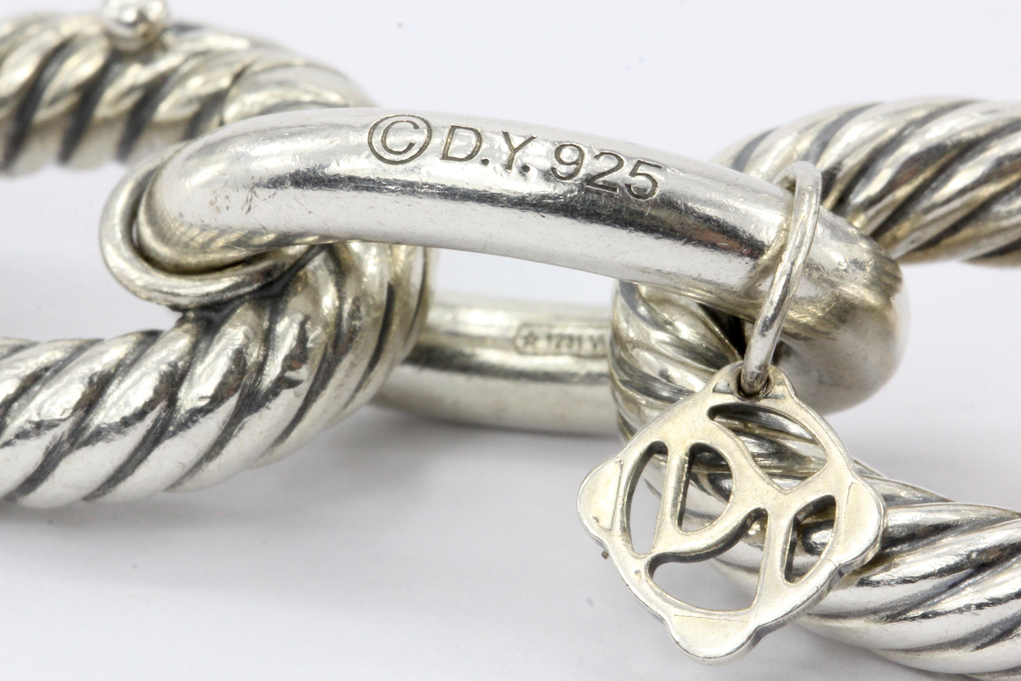 David shops yurman oval link bracelet