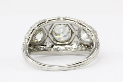 Platinum Art Deco Diamond Ring c.1930's - Queen May