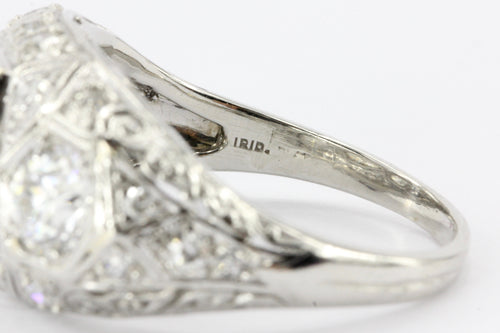 Platinum Art Deco Diamond Ring c.1930's - Queen May