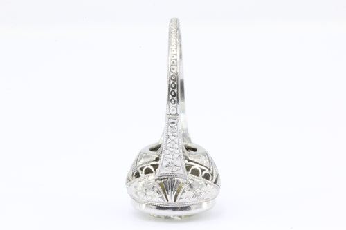 Circa 1915 Edwardian Platinum 3.57 Carat Old European Diamond Engagement Ring c.1915 - Queen May