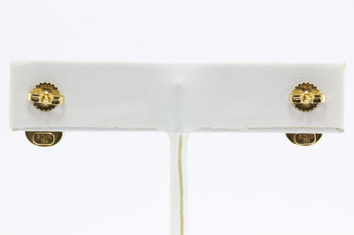 Tiffany & Co 18K Yellow Gold Swirl Earrings - Queen May