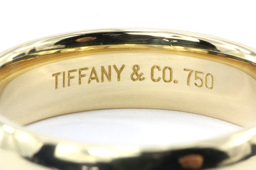 Tiffany & Co. Yellow Gold Wedding Band Size 9 - Queen May