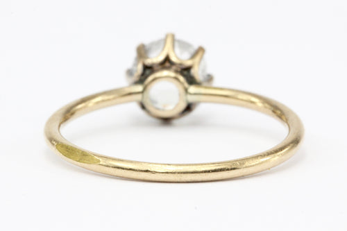 Victorian Gold Paste Engagement Ring c.1890's - Queen May