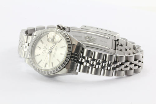 Ladies Rolex Date Oyster Perpetual 79240 Superalitve Chronometer Watch - Queen May