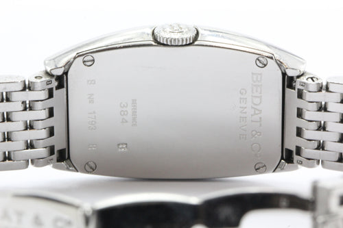 Bedat No 3 Diamond Bezel Stainless Steel Watch - Queen May