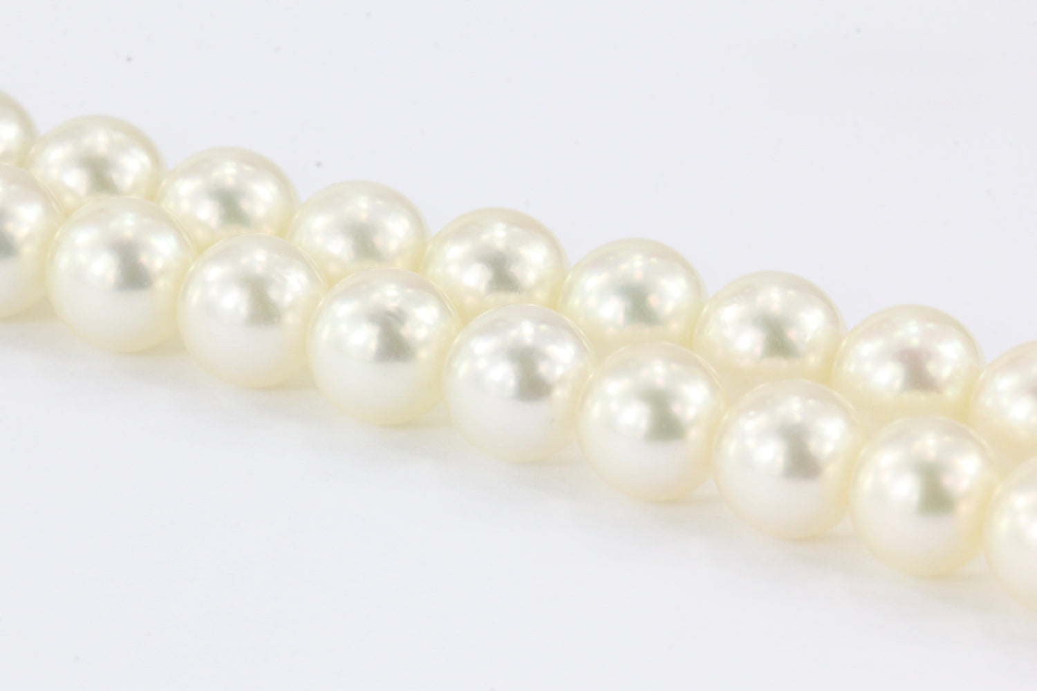 Vintage Mikimoto Double Strand Pearl 18K Gold Bracelet – QUEEN MAY