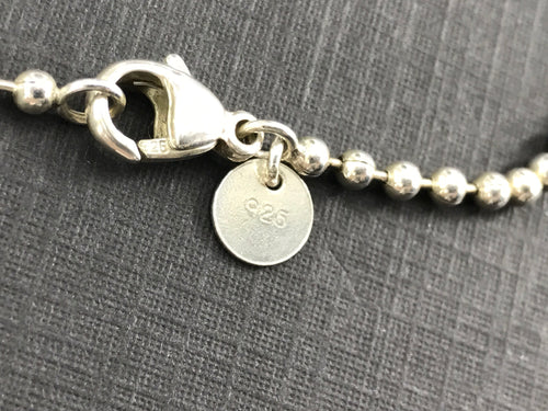 Tiffany & Co Sterling Silver Please Return To Heart Tag 34